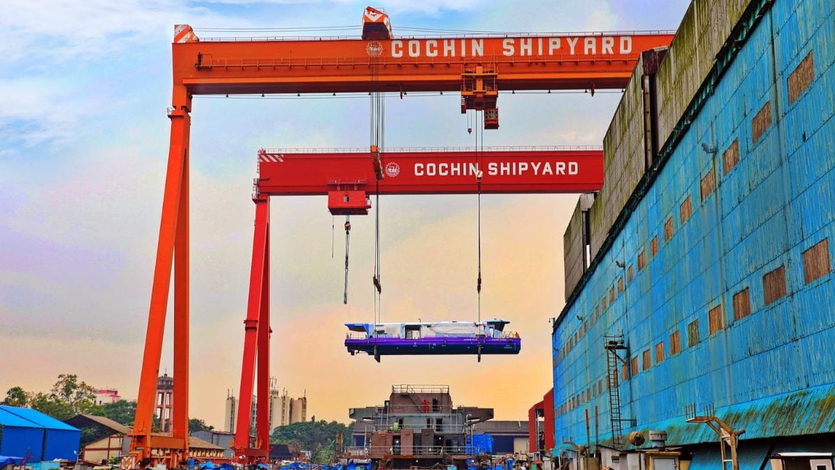 A representative image of Cochin Shipyard in Kochi, Kerala | FB/Cochin Shipyard Ltd