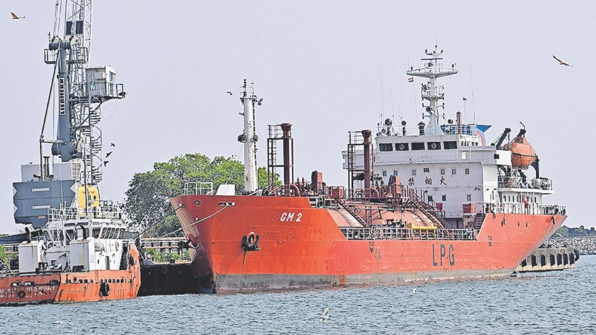 [File] A ship at the Kollam Port in Kerala | Manorama