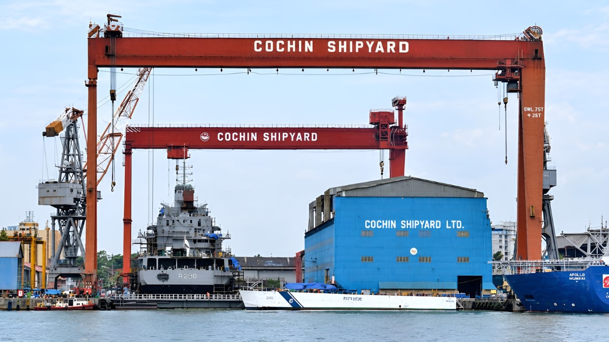 Cochin Shipyard Limited in Kerala | Facebook/@cochinshipyardltd