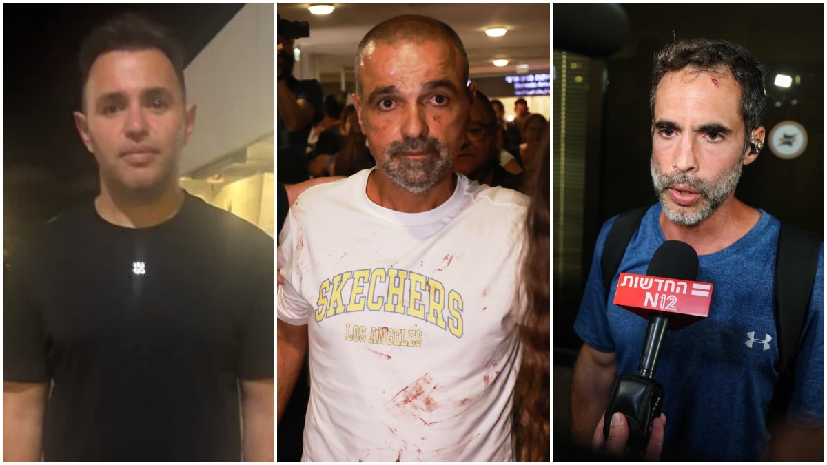 From left: Dr. Shota Musayev, Yaniv Hayun and Asaf Rajuan | Agencies