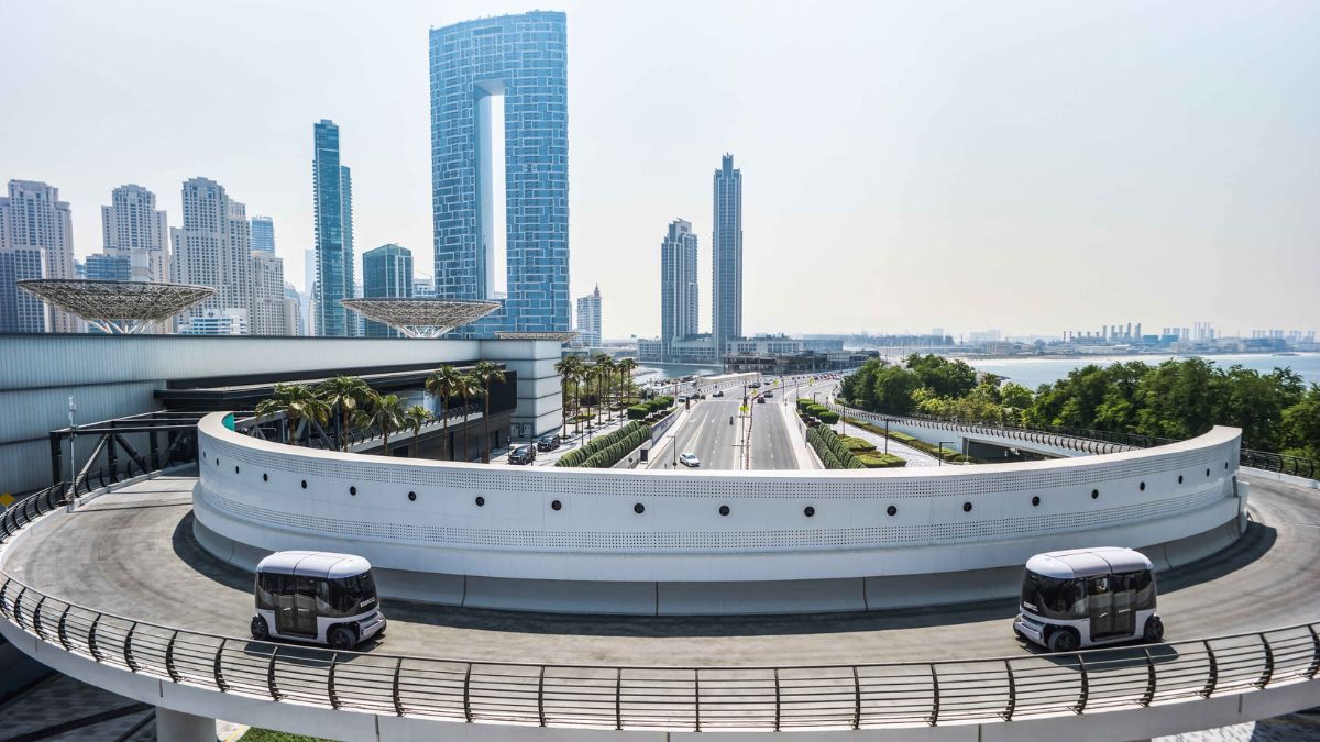 Dubai Glydways autonomous electric vehicles | X 