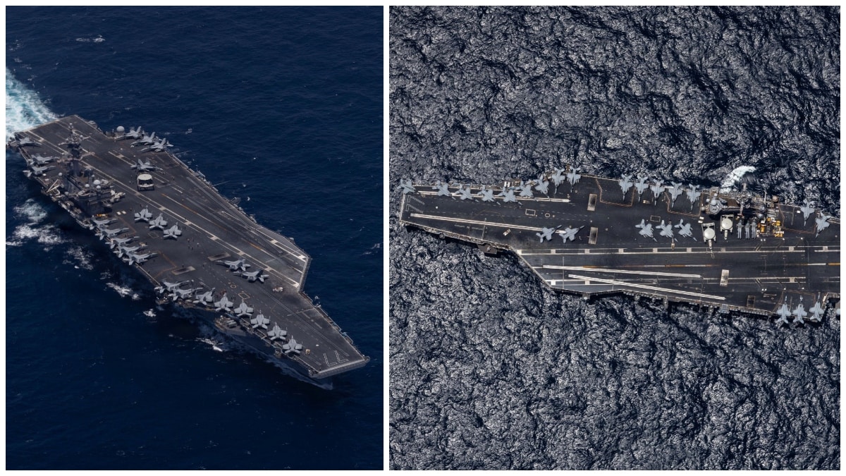 USS George H.W. Bush sails in Arabian Sea | US Navy official
