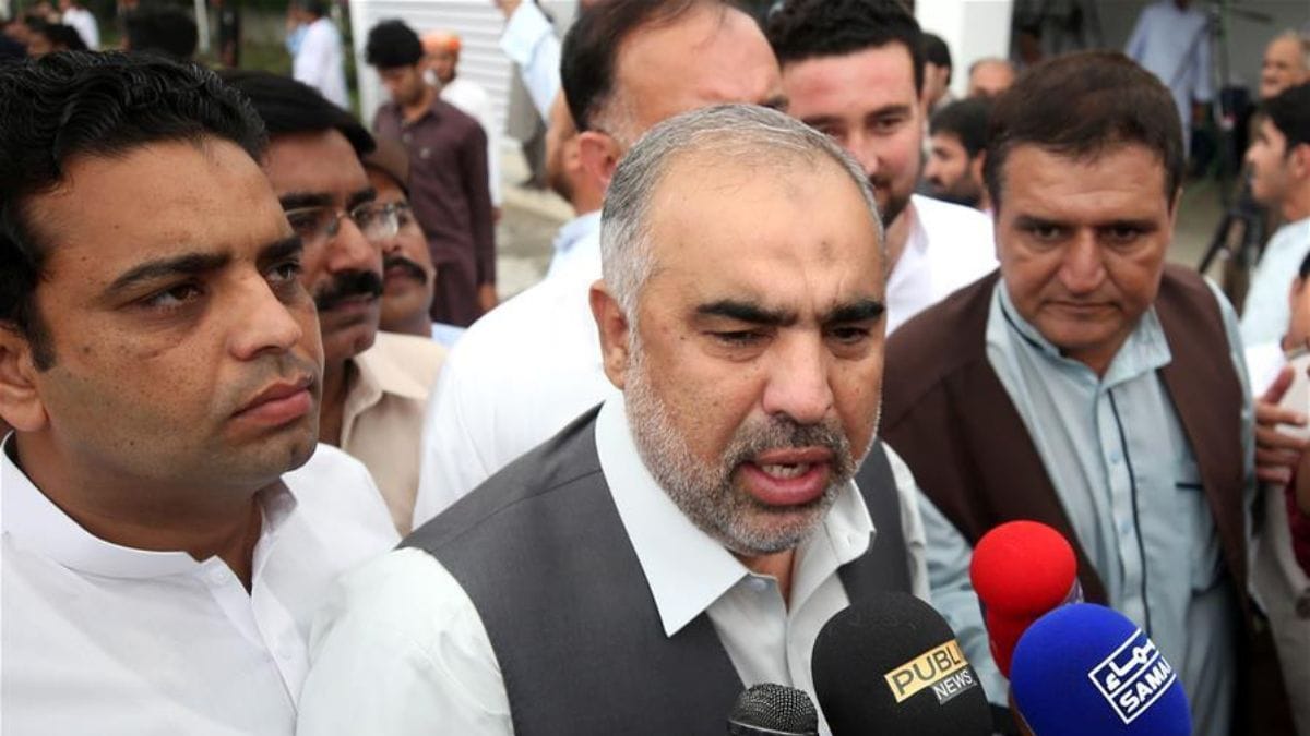Pakistani MP Asad Qaiser