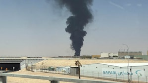 Flames, smoke seen near Riyadh airport as Houthis claim attacks on Saudi capital