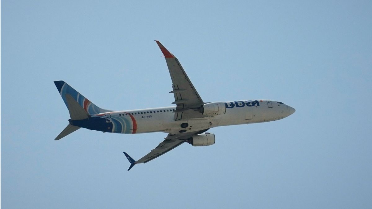 A FlyDubai aircraft takes off from Dubai International Airport in Dubai, United Arab Emirates, on Wednesday, September 30, 2026 | AP