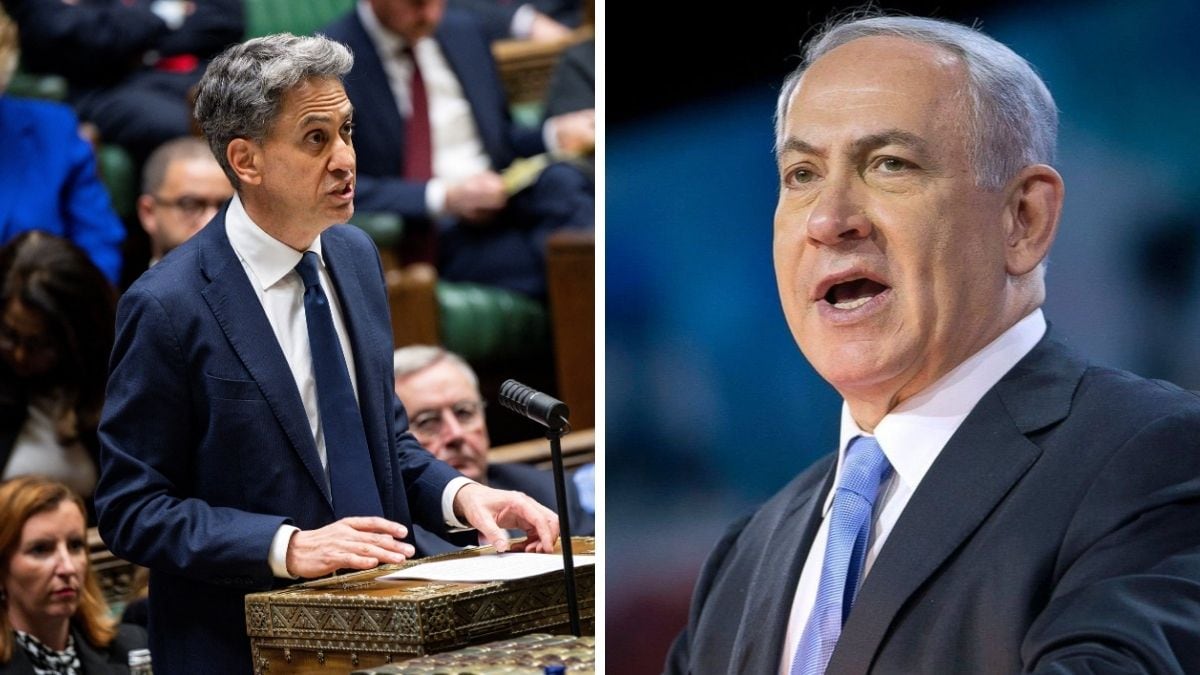 Britain's Foreign Secretary Ed Miliband. Israel Prime Minister Benjamin Netanyahu | Reuters  