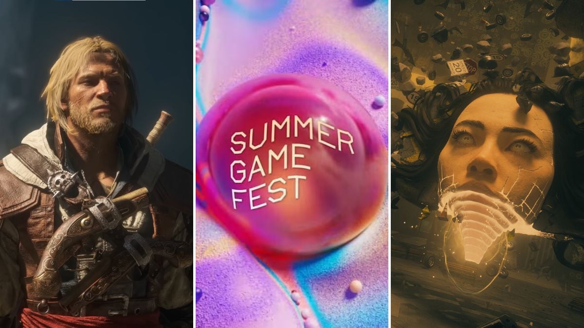Visuals from 'Assassin's Creed Black Flag Resynced' (L) and 'CONTROL Resonant' (R); (inset) The cover image of the Summer Game Fest 2026 | SGF 2026, Ubisoft, Remedy