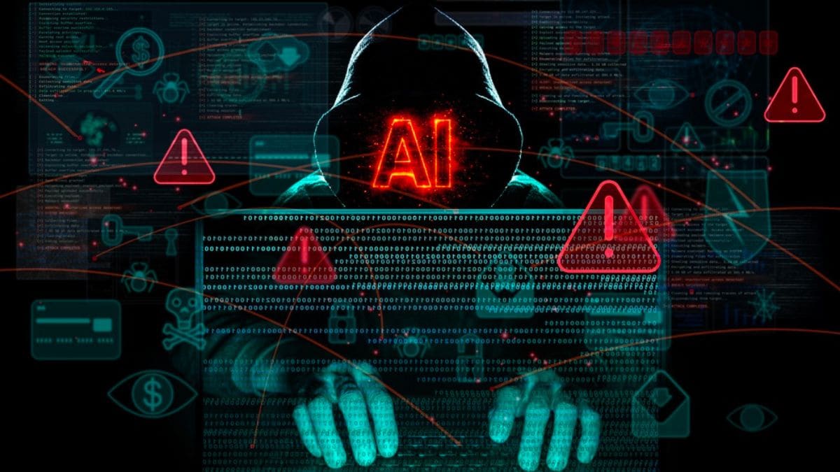 Representative image of a hacker using artificial intelligence for malicious purposes | Shutterstock