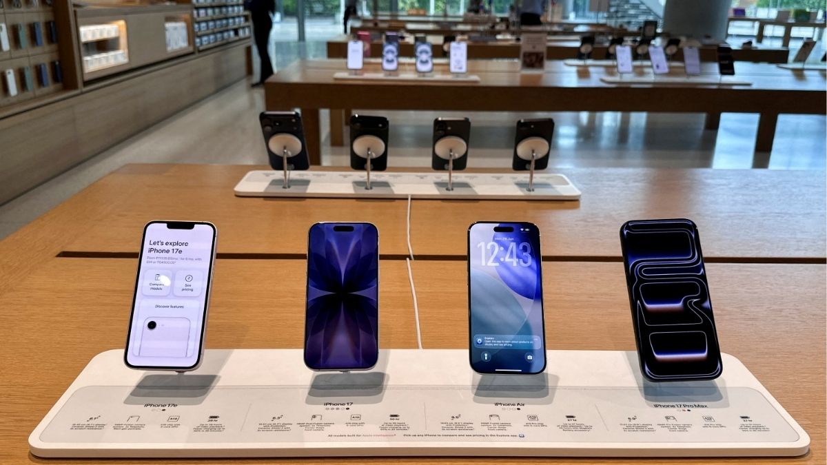 iPhones are displayed at an Apple store in Mumbai, India, June 29, 2026 | REUTERS