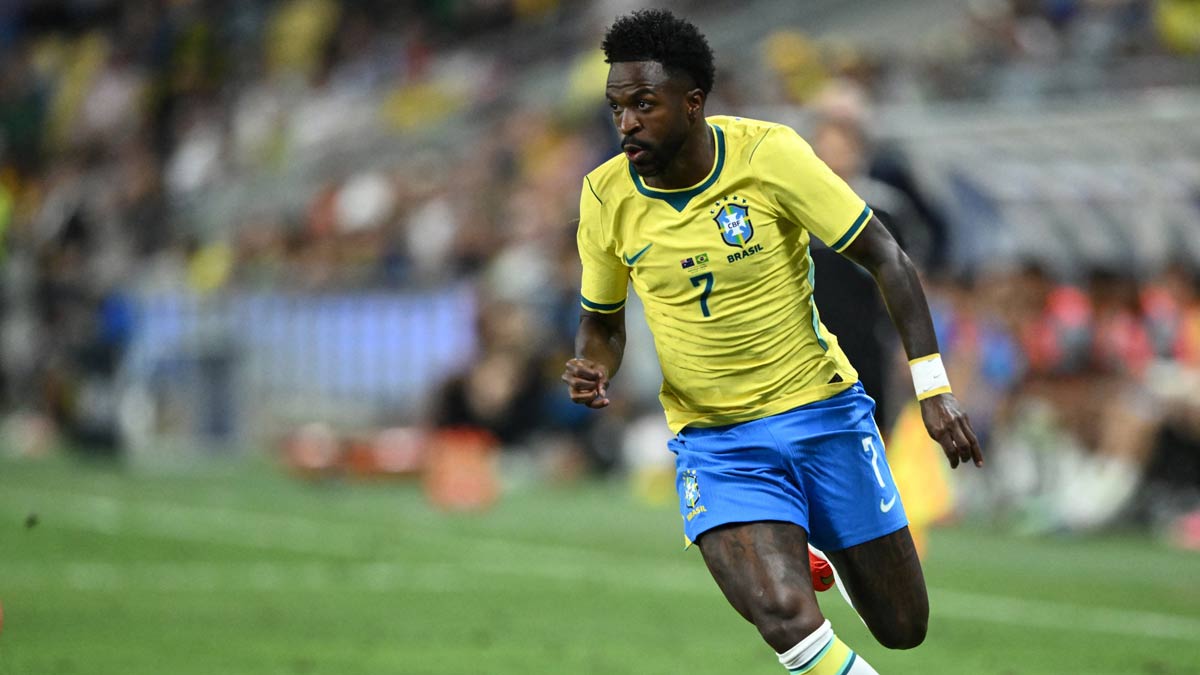Real Madrid and Brazil forward Vinicius Junior.