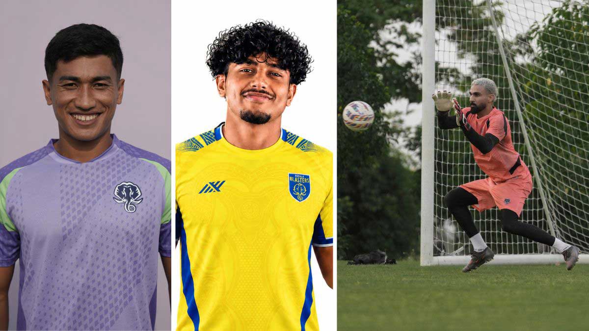 (From left) Mohammad Yasir, Mohammed Sanan and Amrinder Singh 