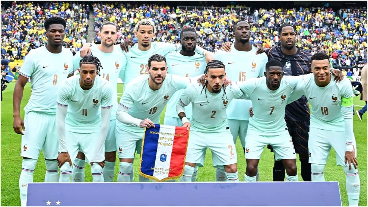 The French national football team | X