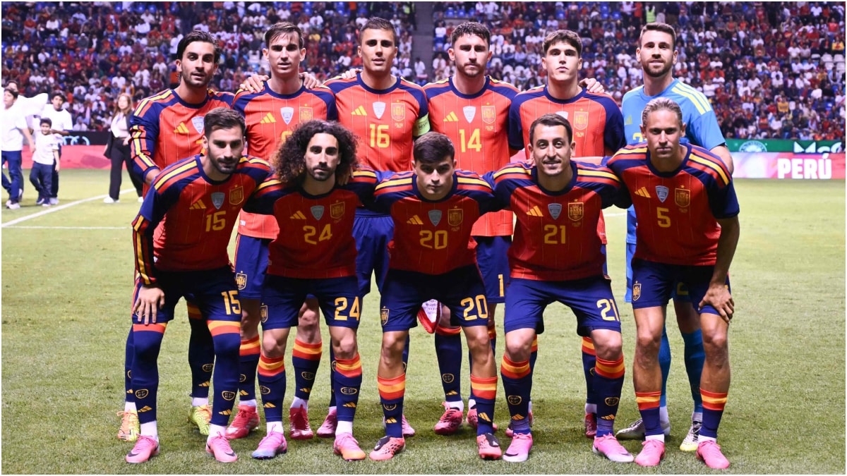 The Spanish national football team | AFP