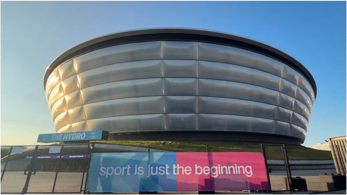 The Hydro is a multipurpose entertainment hub and will be the first indoor arena to host the Commonwealth Games 2026 opening ceremony | X