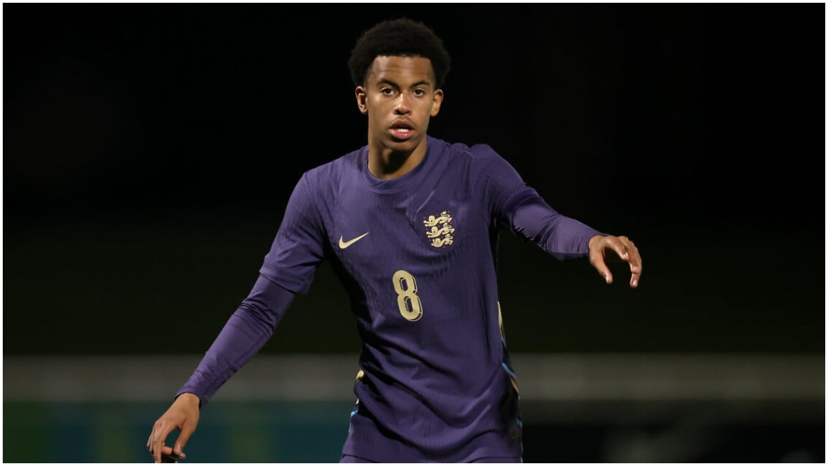 England U20 star Louis Page | X