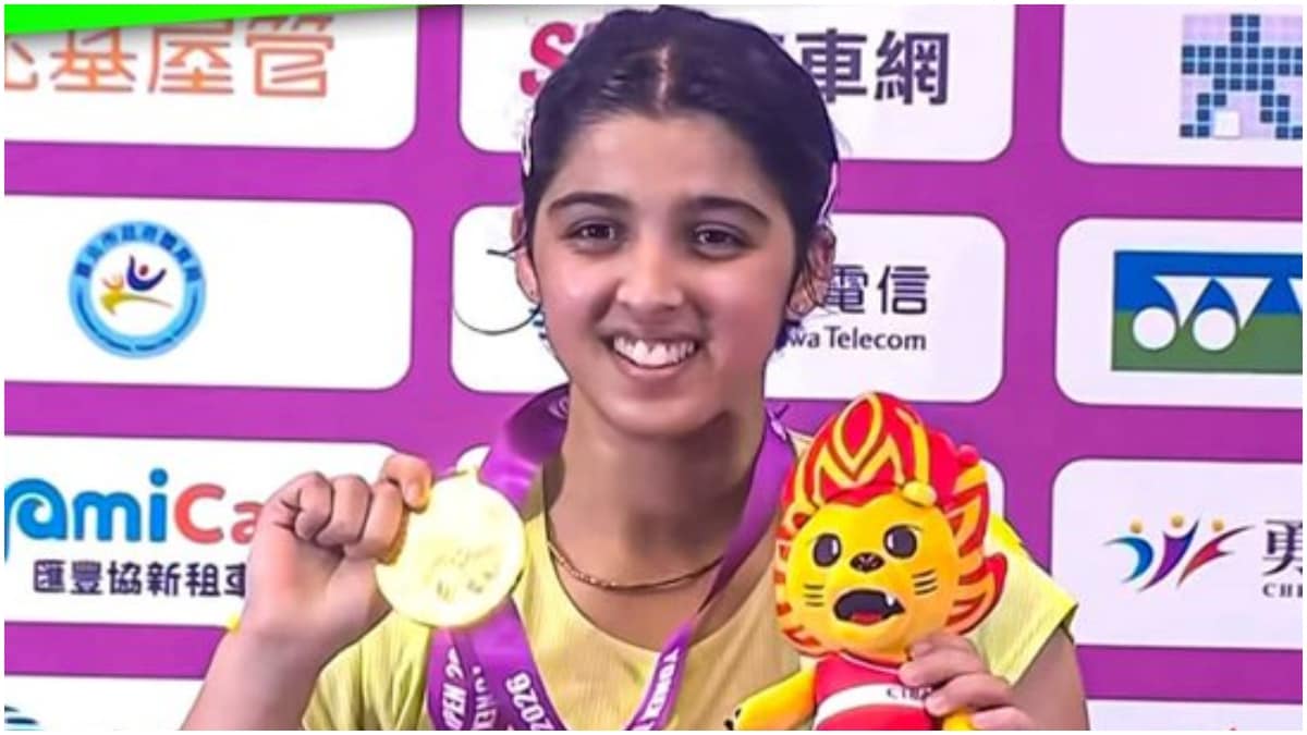 Indian shuttler Tanvi Sharma | X