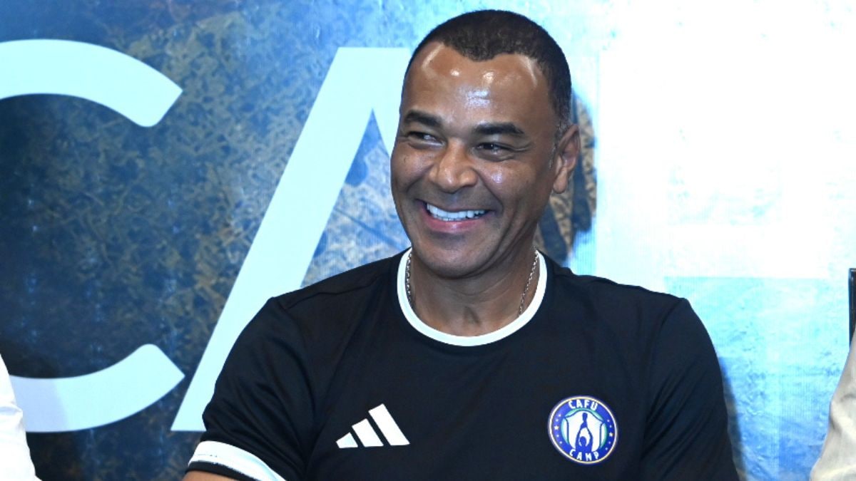 Brazilian footballing legend Cafú at an event during a two-day visit to West Bengal | Salil Bera
