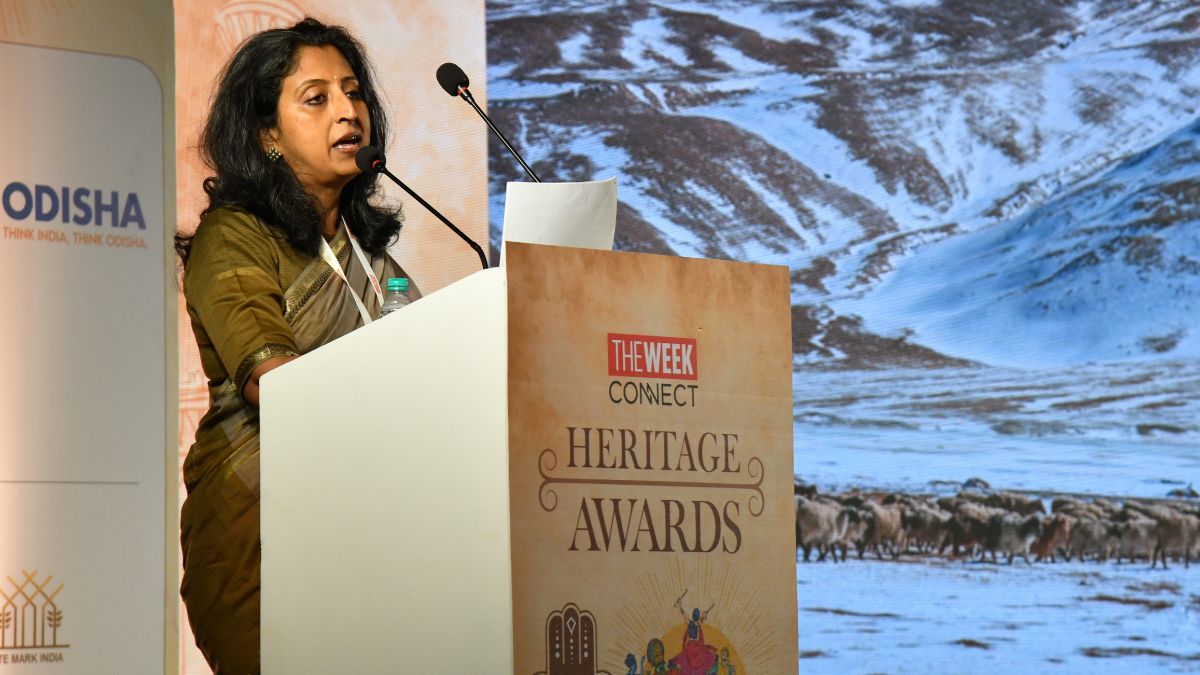 Shobha George, founder of The Extra Mile, speaks at THE WEEK Heritage Awards 2026 | Sanjay Ahlawat