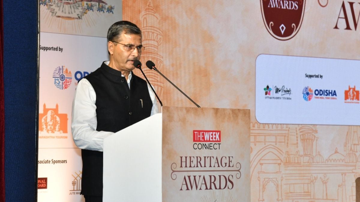 Prime Ministers Museum and Library (PMML) director Ashwani Lohani speaks at THE WEEK Heritage Awards 2026 | Sanjay Ahlawat