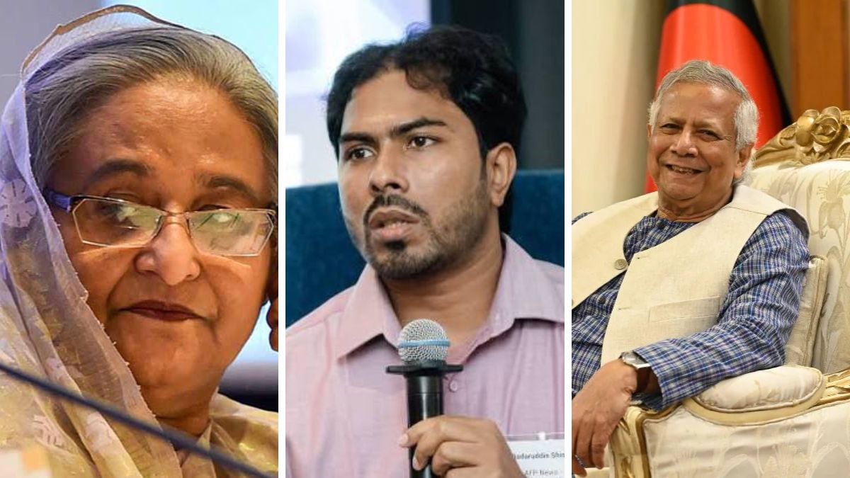Forrmer AFP journalist Qadaruddin Shishir helped Bangladesh student protesters connect with Muhammad Yunus two days before Sheikh Hasina was ousted | PTI, Facebook, Salil Bera 