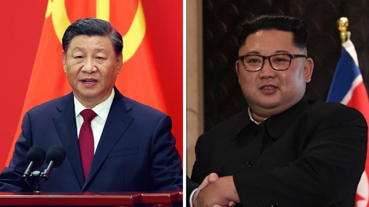 Chinese President Xi Jinping and North Korea's Supreme Leader Kim Jong-un | X 