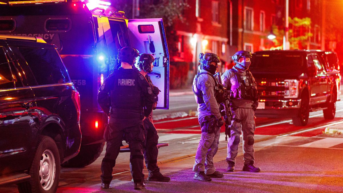 Police and paramedics respond to an active shooter at the Salsa on St. Clair event in Toronto | AP