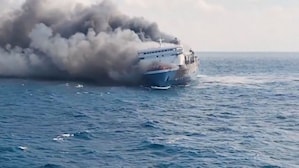 Video: Passengers jump into sea to flee deadly Indonesia ferry fire