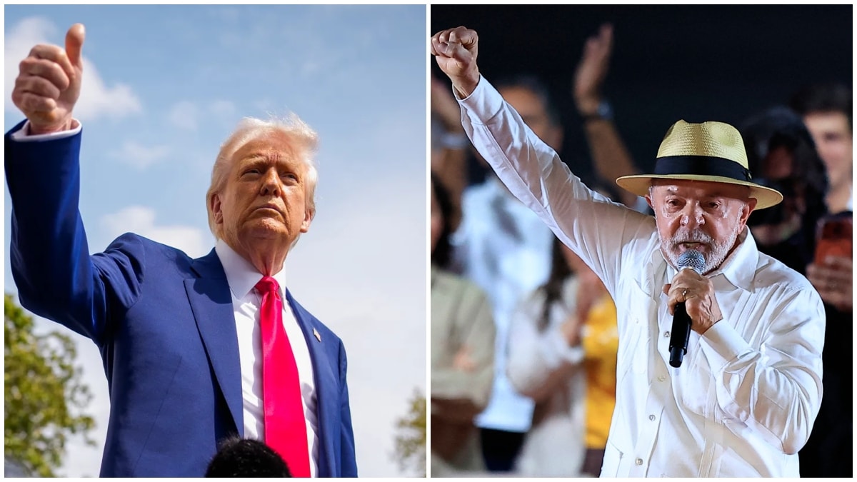 Donald Trump and Luiz Inácio Lula da Silva | Agencies