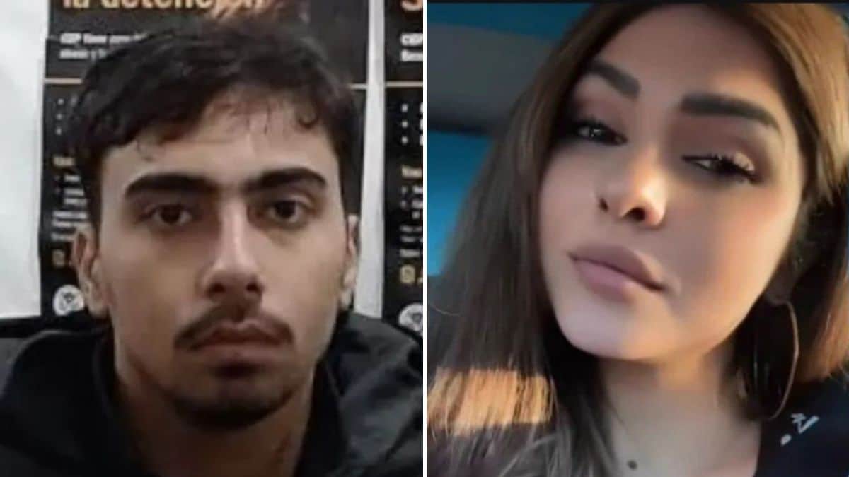 Rohit Rohit (L), the DoorDash driver accused of stalking and murdering Shalini Thakur (R) outside a Panera Bread outlet in California's Sacramento | X