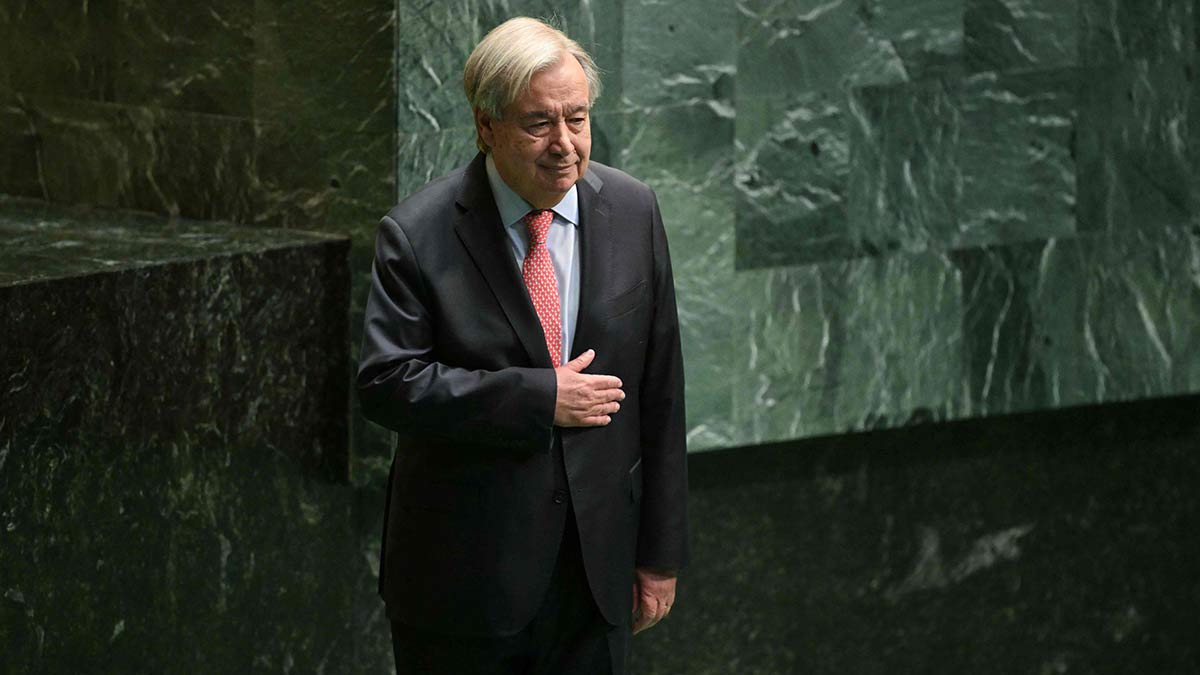 António Guterres, UN secretary-general | AFP
