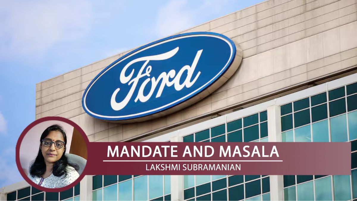 The Ford logo is seen on the Ford Motor World headquarters in Michigan, USA | Reuters