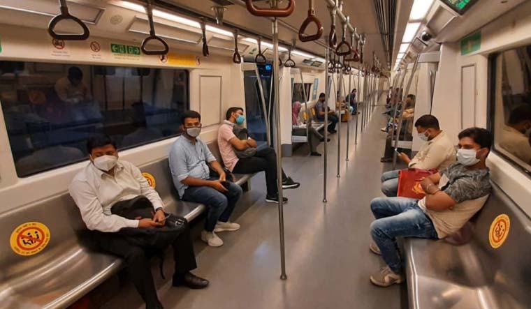 Delhi Metro reopens 2020 aayush