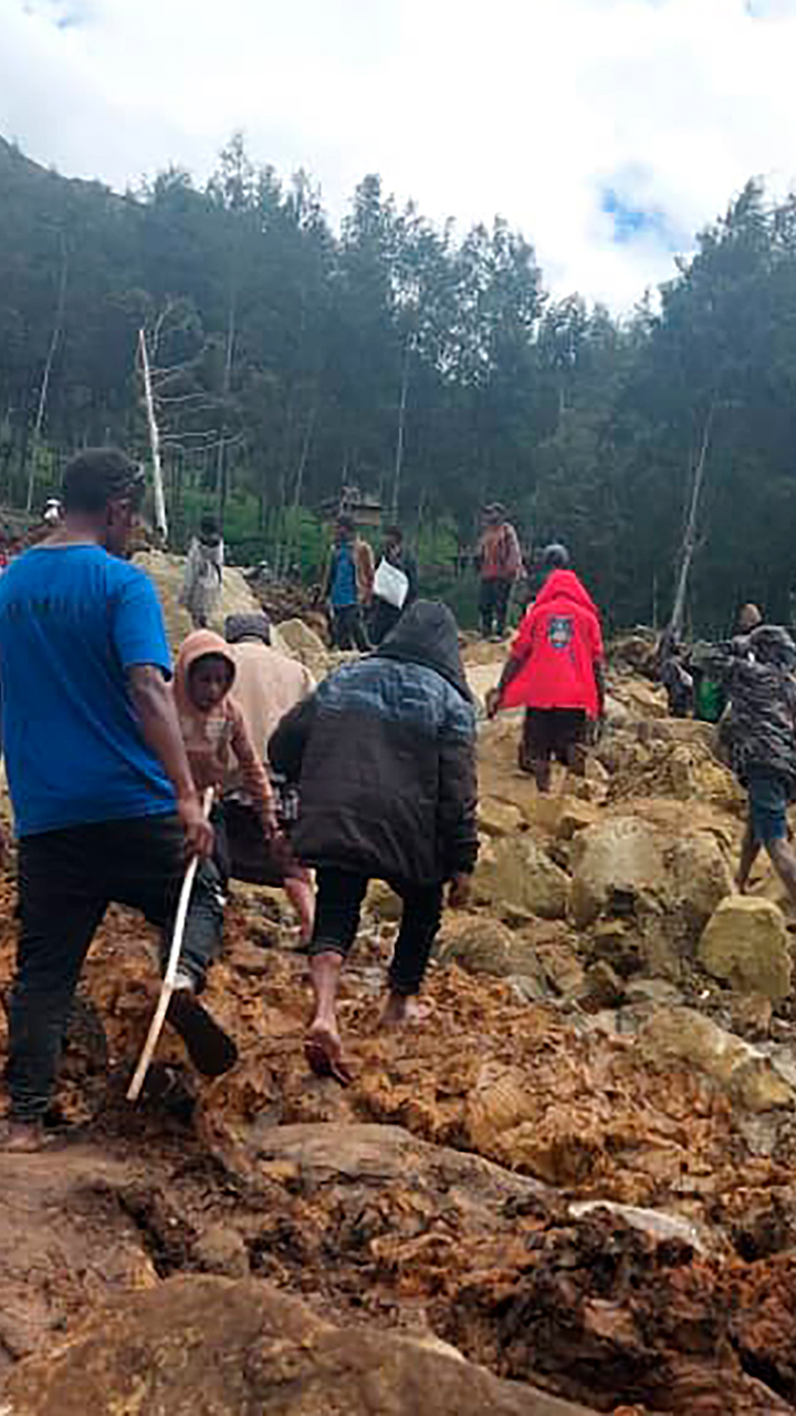 IN PICS | Papua New Guinea landslide: Over 2,000 feared to be under the mud 