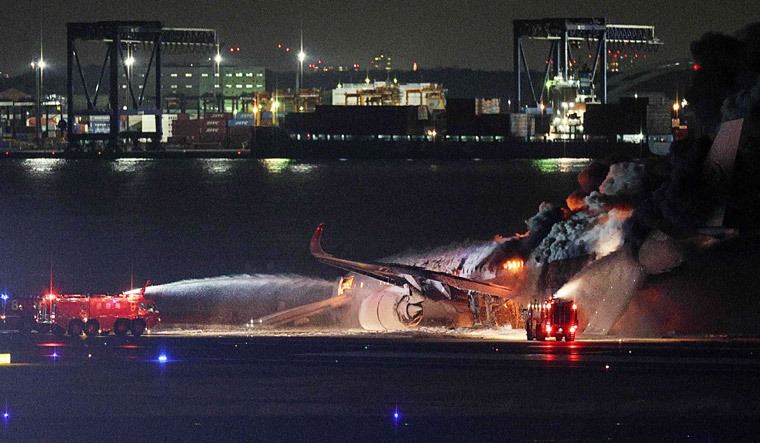 Japan plane collision