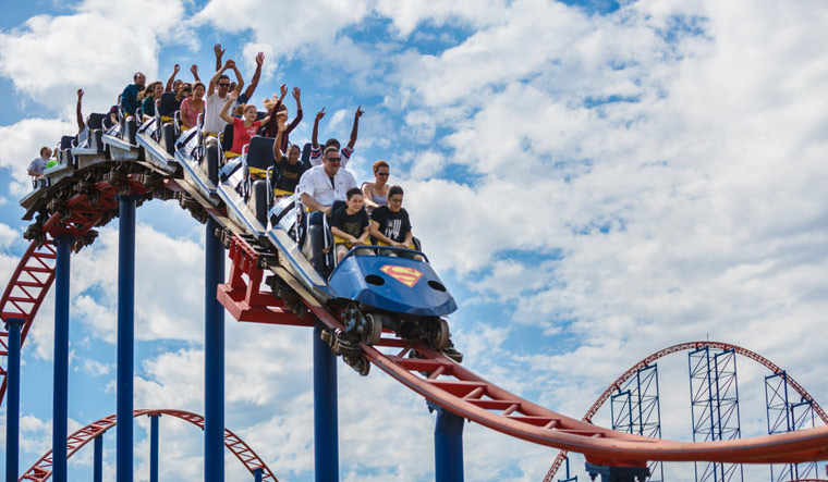 How virtual reality is giving the world s roller coasters a new