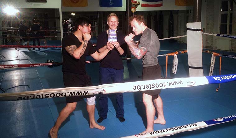 From the boxing pre-viz shot in Copenhagen for Dancing with Demons