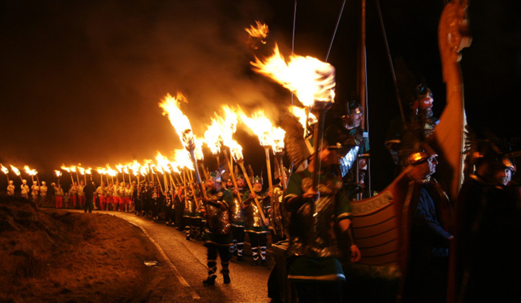 Up Helly Aa: A fiery start to the new year