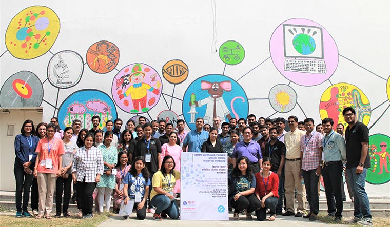 In March 2018, the institute of genomics and integrative biology, Delhi, had a five-day workshop (photo above) for its scientists on precise genome editing using CRISPR/Cas9 | Soundhar Ramsay