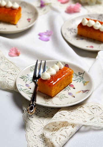 Orange almond cake