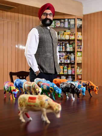 Charting the course: R.S. Sodhi, managing director of Gujarat Co-Operative Milk Marketing Federation | Getty Images