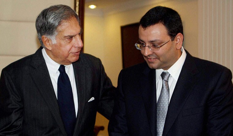 HappIer days: File photo of Ratan Tata and Cyrus Mistry | PTI