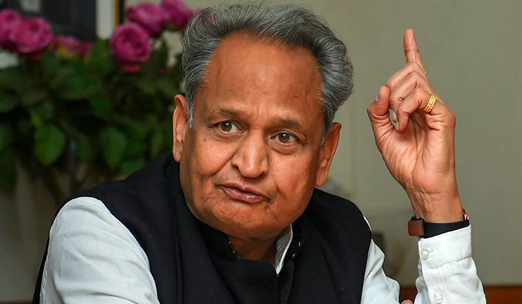 Rajasthan CM Ashok Gehlot accuses BJP of trying to topple his govt - The  Week