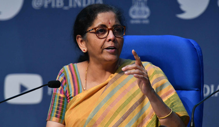 Finance Minister Nirmala Sitharaman | Sanjay Ahlawat