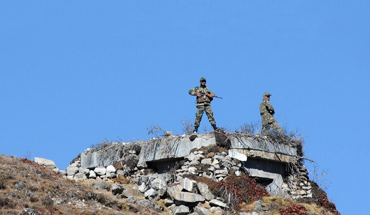 INDIA-CHINA-MILITARY-BORDER