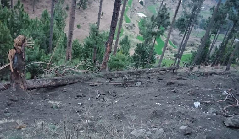 Striking deep: a scene from jabba top, near balakot, which was attacked by india on february 26 | Reuters