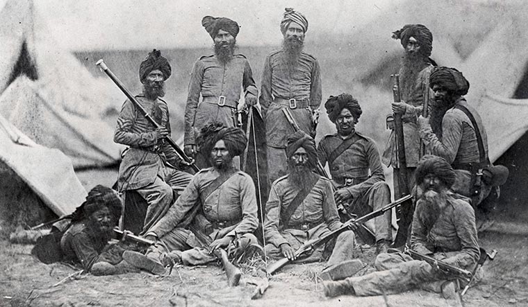 Warrior gene: Sikh soldiers of the15th Punjab Infantry regimentfought with the British during the Revolt of 1857 | Getty Images