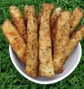 Halloumi cheese fries from Casaro Creamery