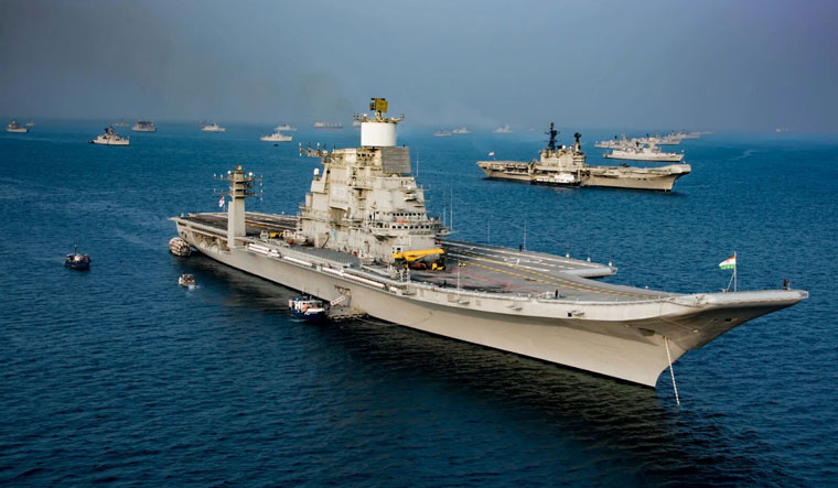 Show of strength: INS Vikramaditya. The Quad and the tensions in the South China Sea have made this the perfect moment for India to recall its maritime past | Sreekumar E.V.
