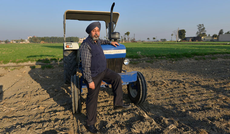 Tract change: Pavitar Singh Pangali, vice president of the Punjab Agricultural University's farmers' club, says he has been helping fellow farmers adapt to changes in farm technologies and processes 