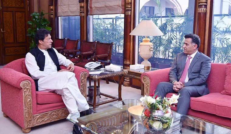Plan of action: Imran Khan with ISI chief Faiz Hameed.